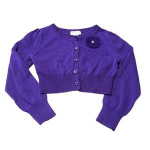 est. 1989 Place Purple Button Down Cardigan Sz S/6